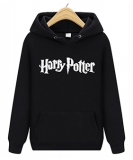 HARRY POTTER - Wizard Fantasy Logo - čierna pánska mikina