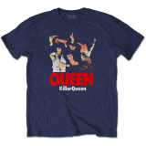 QUEEN - Killer Queen - modré pánske tričko