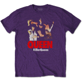QUEEN - Killer Queen - fialové pánske tričko