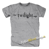 TWILIGHT - The Twilight Saga Logo - sivé pánske tričko