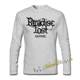 PARADISE LOST - Gothic - šedé pánske tričko s dlhými rukávmi