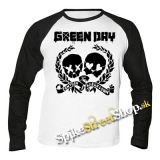 GREEN DAY - 21 st. Century Skulls - pánske tričko s dlhými rukávmi