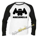 MARSHMELLO - Logo DJ - pánske tričko s dlhými rukávmi