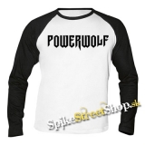 POWERWOLF - Logo - pánske tričko s dlhými rukávmi