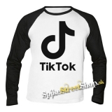 TIK TOK - Logo - pánske tričko s dlhými rukávmi