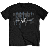 KORN - Block Photo - čierne pánske tričko