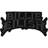 BILLIE EILISH - Flame Black - nášivka
