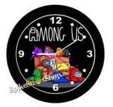 AMONG US - Motive 3 - Crewmate Family - nástenné hodiny