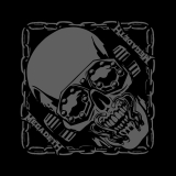 MEGADETH - Vic Rattlehead - čierna bandana šatka