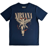 NIRVANA - In Utero - modré pánske tričko