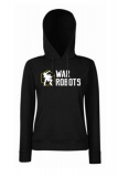 WAR ROBOTS - Logo - čierna dámska mikina