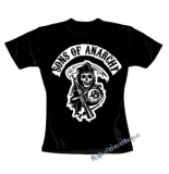 SONS OF ANARCHY - Reaper - čierne dámske tričko