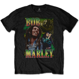 BOB MARLEY - Roots Rock Reggae Homage - čierne pánske tričko