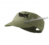 DANZIG - Logo - olivová šiltovka army cap