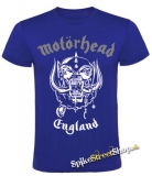 MOTORHEAD - England - kráľovskymodré pánske tričko