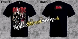 AC/DC - Band - čierne pánske tričko