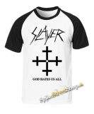 SLAYER - God Hates Us All - dvojfarebné pánske tričko