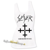 SLAYER - God Hates Us All - Ladies Vest Top - biele