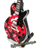 Gitara ROLLING STONES - TONGUES TRIBUTE - Mini Guitar USA