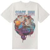 SPACE JAM - Ready 2 Jam - biele pánske tričko