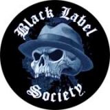 BLACK LABEL SOCIETY - Blue Skull - odznak