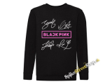 BLACKPINK - Logo & Signature - mikina bez kapuce