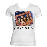 FRIENDS - PRIATELIA - Motive 2 - biele dámske tričko