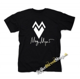 MEG MYERS - Heart & Signature - čierne detské tričko