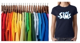 THE SIMS - Logo - farebné dámske tričko