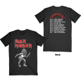 IRON MAIDEN - Autumn Tour 1980 - čierne pánske tričko