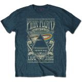 PINK FLOYD - Carnegie Hall Poster - modré pánske tričko