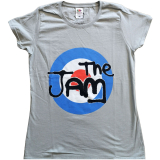 JAM - Spray Target Logo - sivé dámske tričko