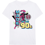 MARVEL COMICS - Deadpool Made In The 90s - biele pánske tričko