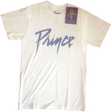 PRINCE - Logo - biele pánske tričko