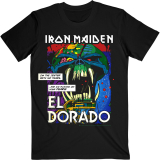 IRON MAIDEN - El Dorado - čierne pánske tričko