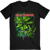 IRON MAIDEN - Final Frontier Green - čierne pánske tričko
