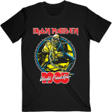 IRON MAIDEN - World Piece Tour '83 V.2 - čierne pánske tričko