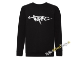 2 PAC - Tupac Logo - čierna detská mikina bez kapuce