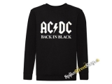AC/DC - Back In Black - čierna detská mikina bez kapuce