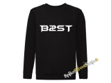 B2ST - BEAST - Logo - čierna detská mikina bez kapuce