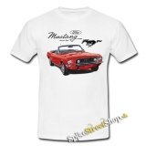 FORD MUSTANG - Legendary Car Collection - biele pánske tričko