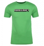 MINECRAFT - Logo - zelené detské tričko