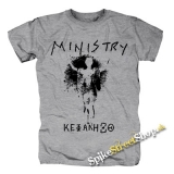 MINISTRY - Psalm 69 - sivé detské tričko