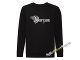 BURZUM - Logo - čierna detská mikina bez kapuce