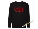 CANNIBAL CORPSE - Red Logo - čierna detská mikina bez kapuce