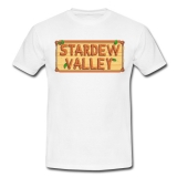 STARDEW VALLEY - Logo Game - biele pánske tričko