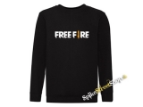 GARENA FREE FIRE - Logo - čierna detská mikina bez kapuce