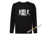 KILL BILL - Silhouette - čierna detská mikina bez kapuce