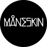 MANESKIN - Logo 2018 On Black Background - odznak