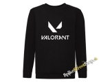 VALORANT - Logo - čierna detská mikina bez kapuce